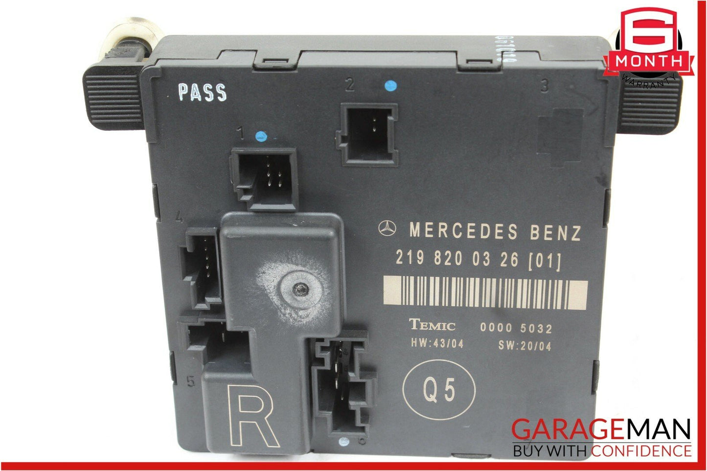 06-11 Mercedes W219 CLS500 Rear Right Door Controller Control Module Unit