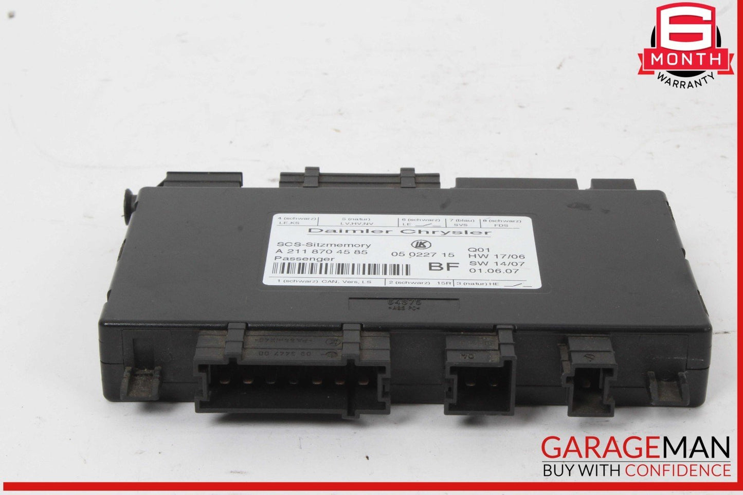 03-12 Mercedes W211 E350 GL550 ML350 Front Right Seat Control Module OEM