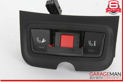 12-20 Mercedes R172 SLK250 C350 Overhead Emergency Panel Controller Switch Black