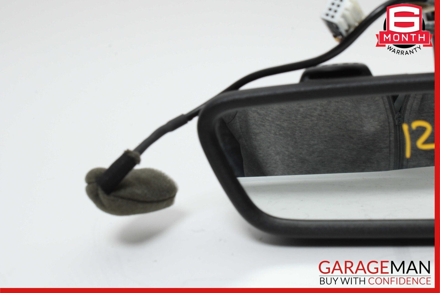 12-20 Mercedes R172 SLK250 SLK350 SLC300 Interior Rear View Mirror Black OEM