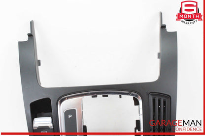 09-16 Audi A5 A4 Front Center Console Shift Trim Shifter Bezel Cover Assembly