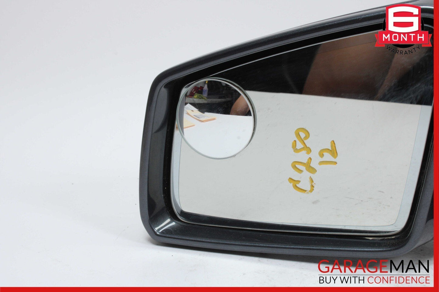 12-14 Mercedes W204 C250 C63 Front Left Side Mirror Door Rear View Glass OEM