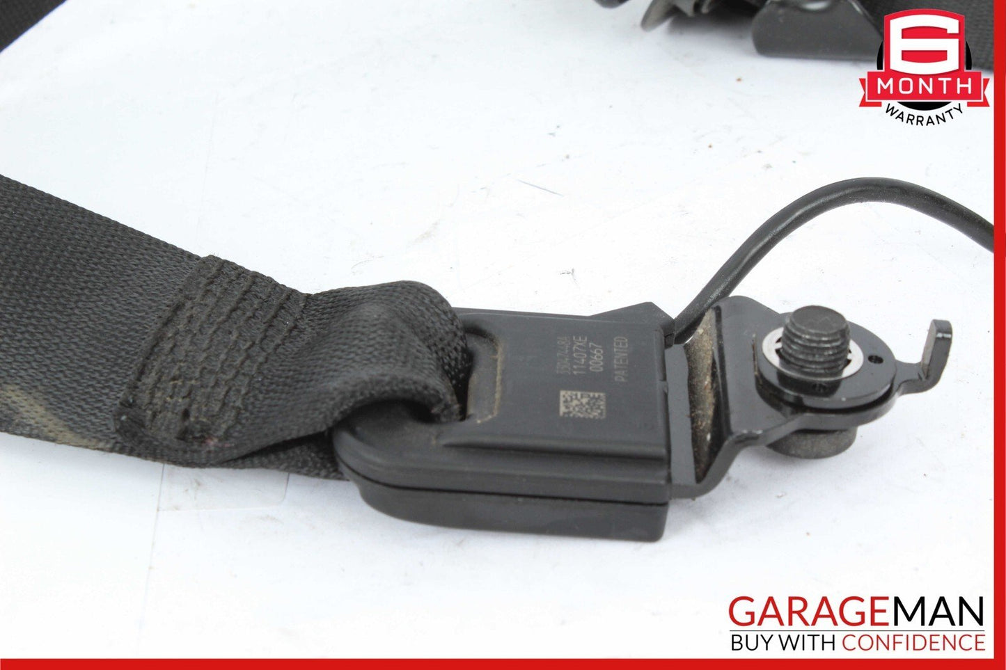 08-14 Mercedes W204 C300 C350 Front Right Seatbelt Seat Belt Retractor Black OEM