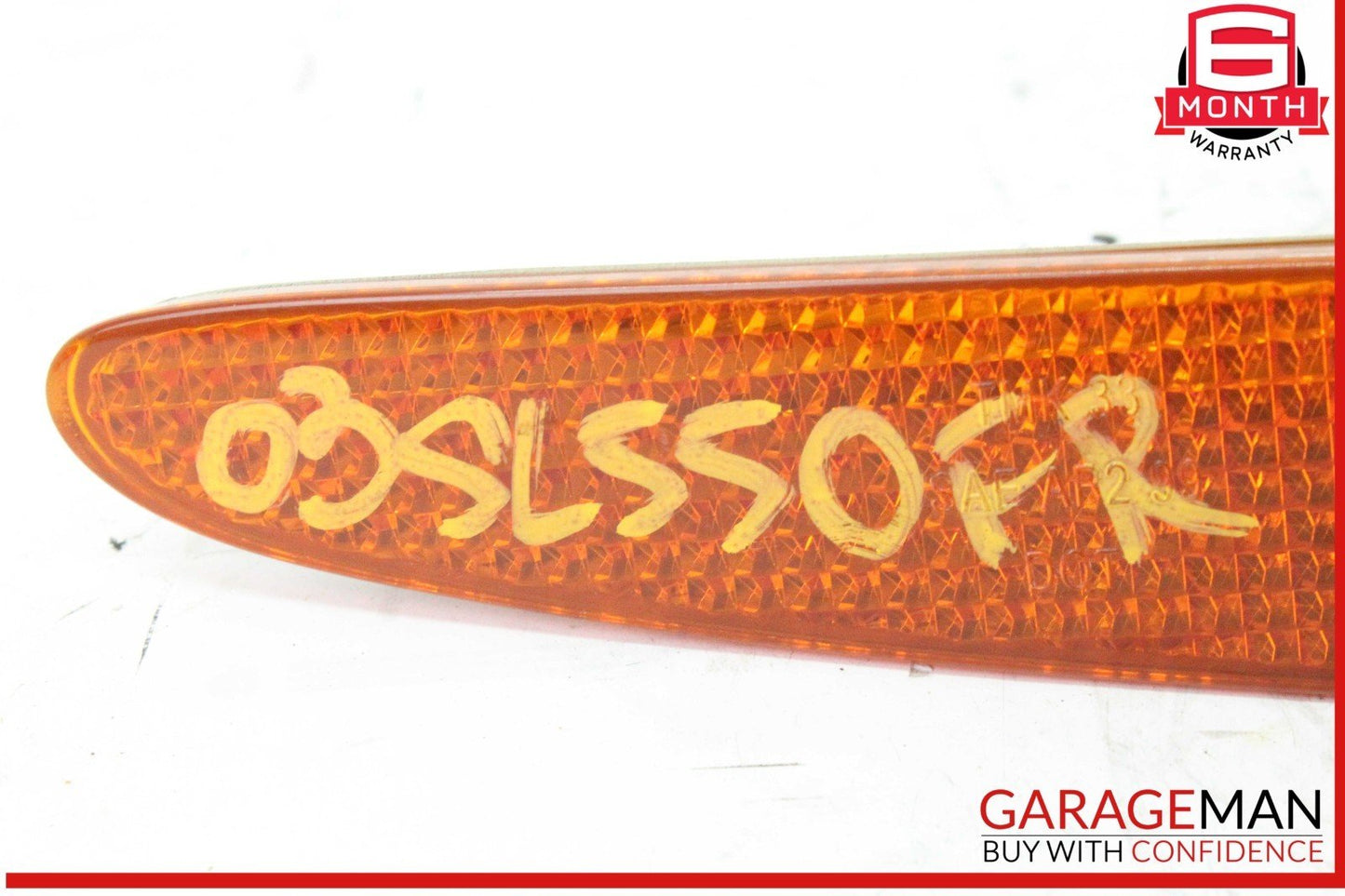 03-06 Mercedes R230 SL500 Front Right Passenger Side Bumper Marker Light OEM
