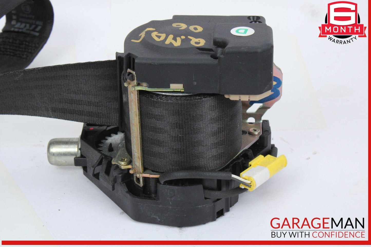 03-08 Maserati Quattroporte M139 Front Right Seatbelt Seat Belt Retractor OEM