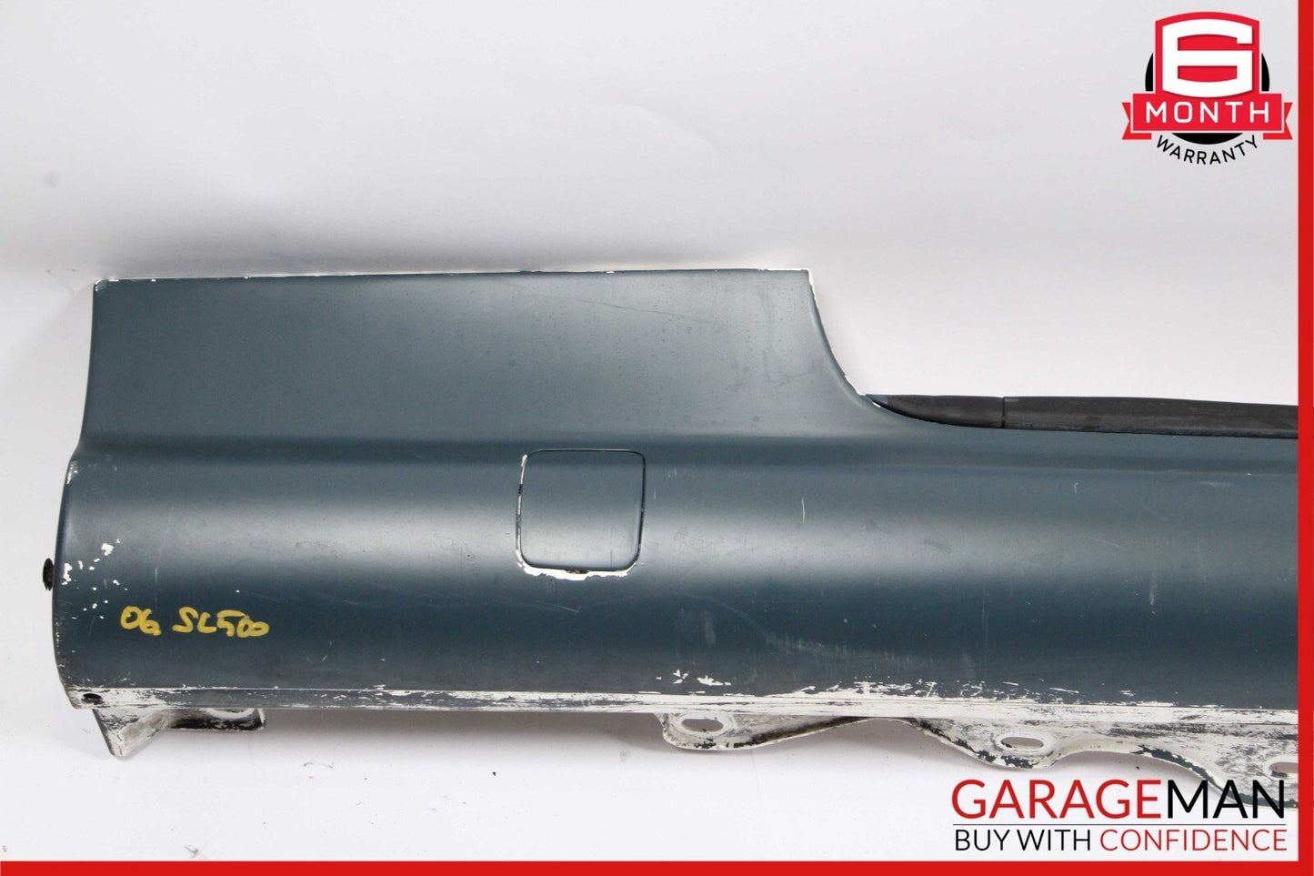 03-08 Mercedes R230 SL500 SL550 Base Left Side Skirt Rocker Panel Molding OEM