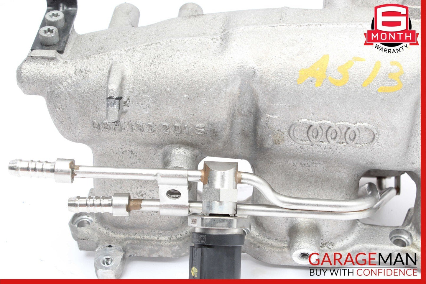 12-18 Audi A5 A6 2.0L Upper Engine Motor Air Intake Manifold Diffuser Assembly