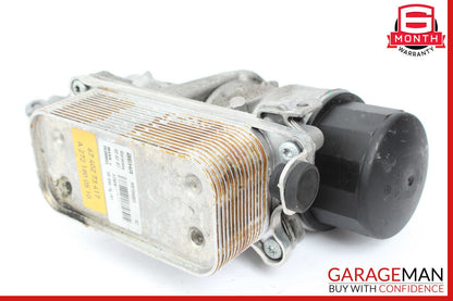 05-11 Mercedes W204 C300 SLK350 C350 Engine Motor Oil Filter Cooler Housing