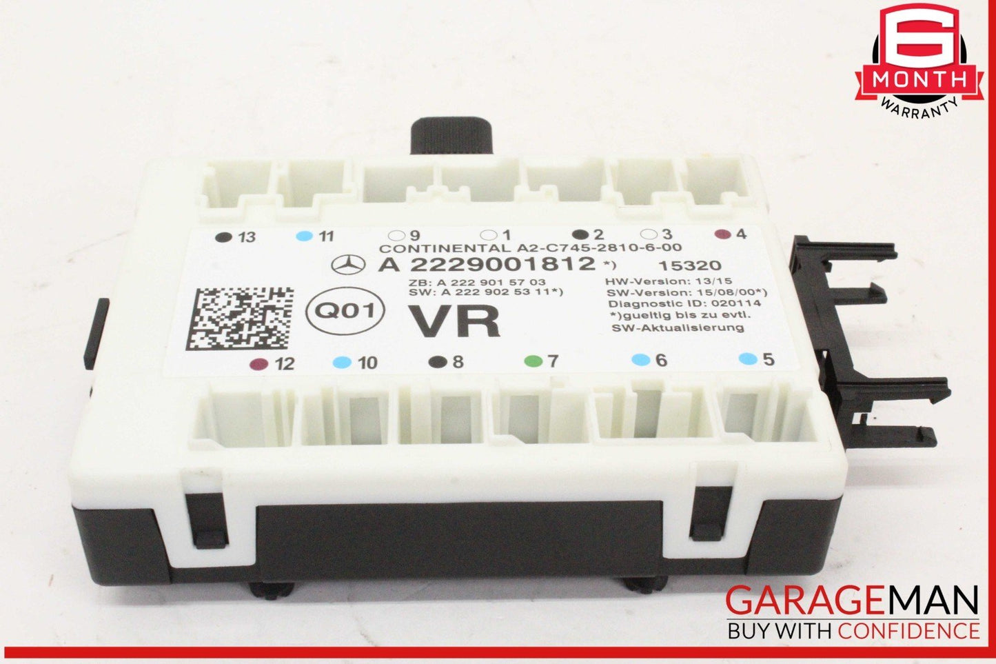 14-17 Mercedes W222 S550 Front Right Passenger Side Door Control Module Unit OEM