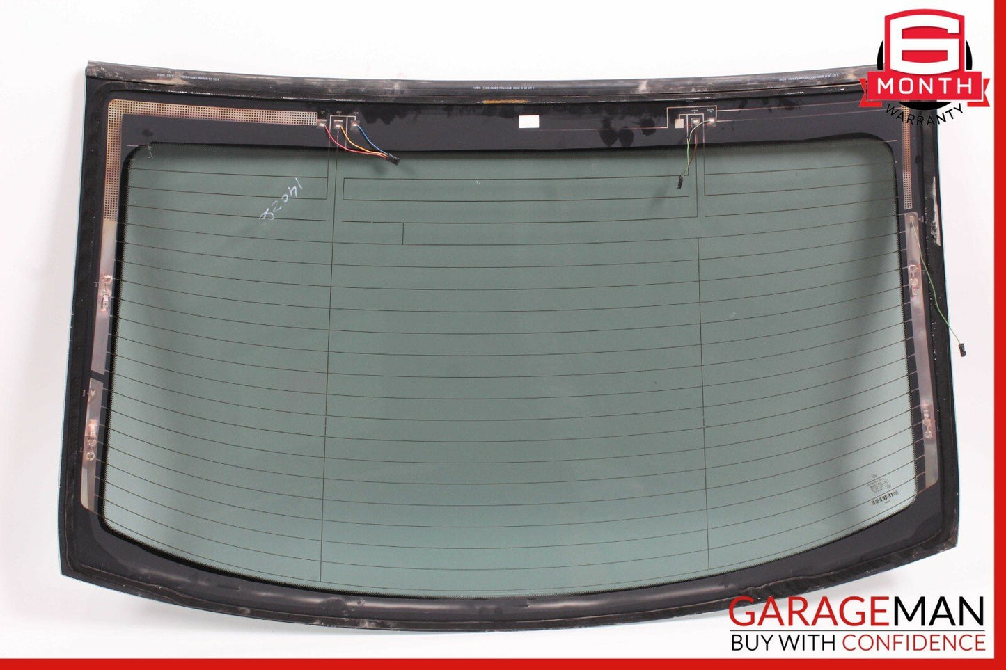 12-15 Mercedes W204 C250 C63 AMG Coupe Rear Wind Shield Windshield Window Glass