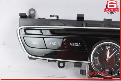 15-18 Mercedes W205 C300 4MATIC Center Dash Hazard Control Switch w/ Clock OEM