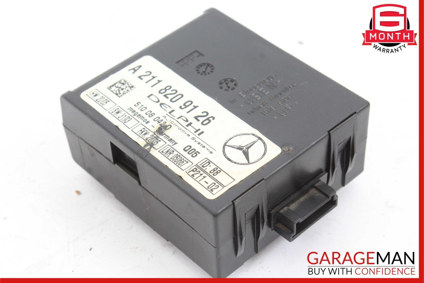 05-11 Mercedes W203 C230 SL500 CL500 Anti Theft Alarm Sensor Control Module