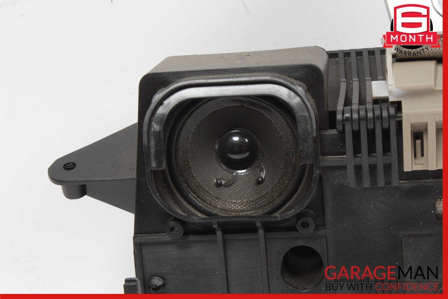 03-08 Mercedes R230 SL500 Rear Left Luggage Seatbelt Retractor Speaker Black OEM