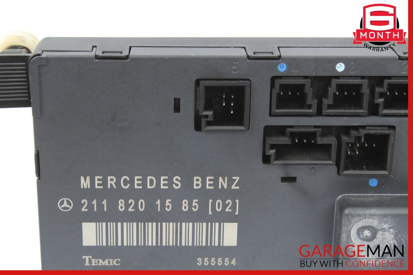 03-09 Mercedes W211 E320 E500 E55 AMG Front Left Side Door Control Module Unit