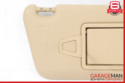 08-14 Mercedes W204 C250 C300 Front Right Side Sun Visor Sunvisor Shade Brown