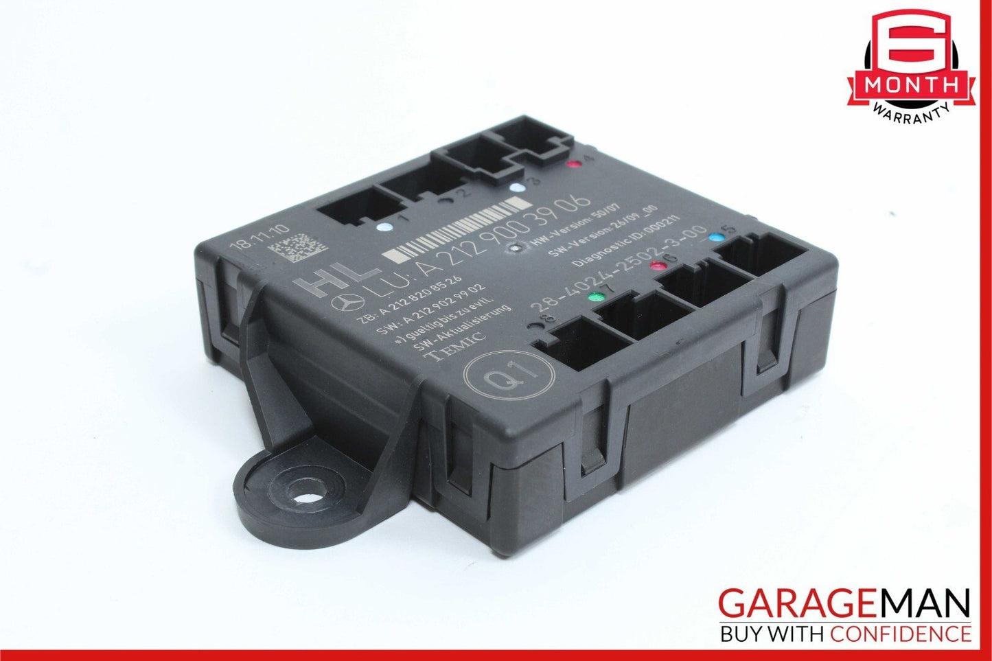 08-18 Mercedes CLS400 E350 C300 CLS550 Rear Left Side Door Control Module