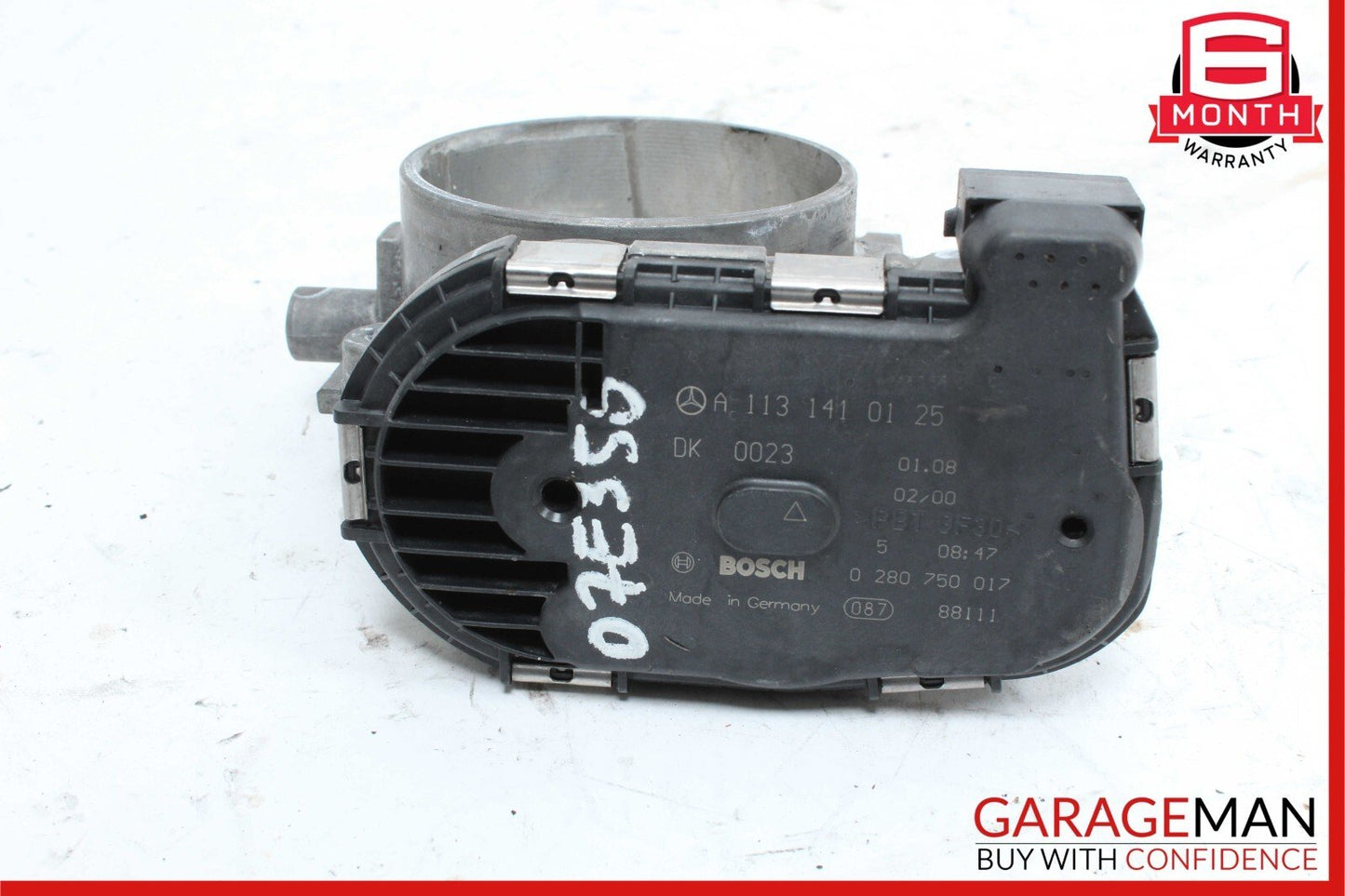 00-13 Mercedes W211 E350 GLK500 S500 Engine Throttle Valve Body 1131410125 OEM