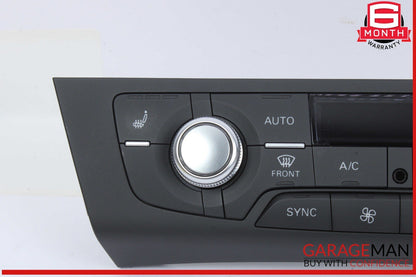 12-18 Audi A6 A7 Front AC Air Conditioning Temperature Climate Control Panel OEM