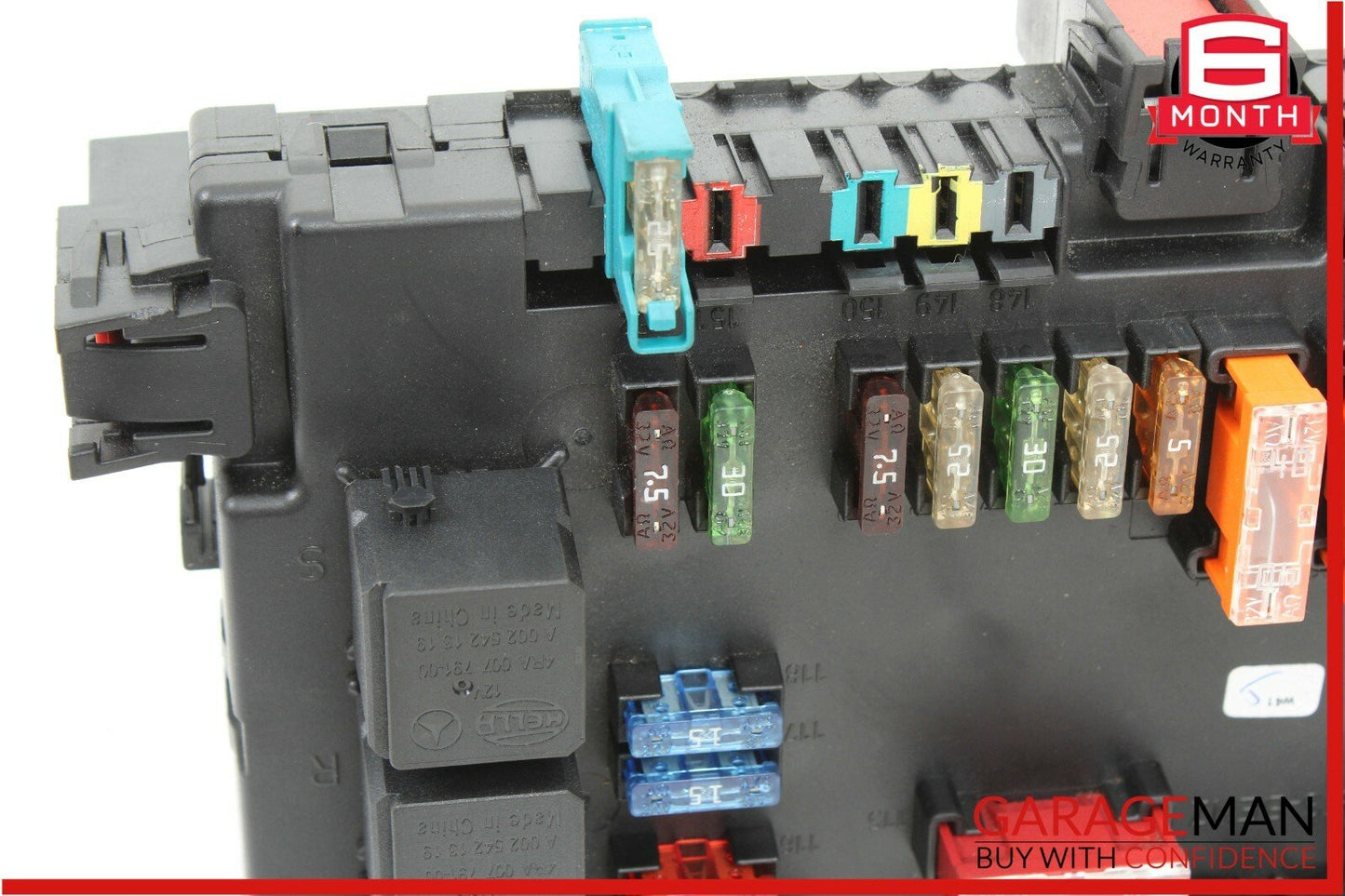 10-13 Mercedes W221 S400 S550 Rear Sam Fuse Box Relay Control OEM