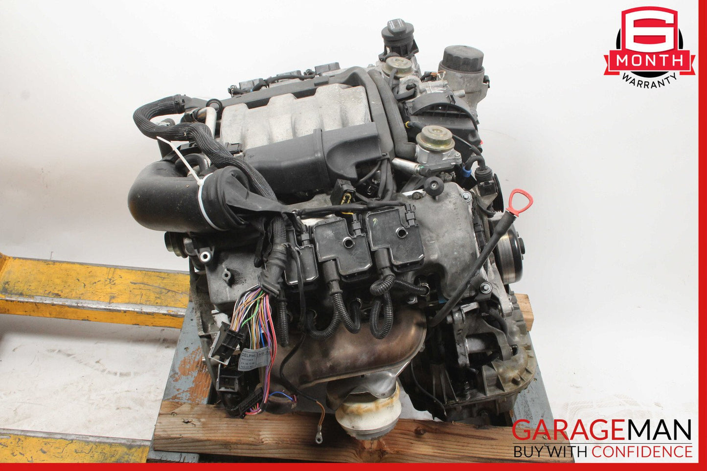 Mercedes R170 SLK320 E320 C320 Engine Motor Block Assembly V6 M112 RWD 131k