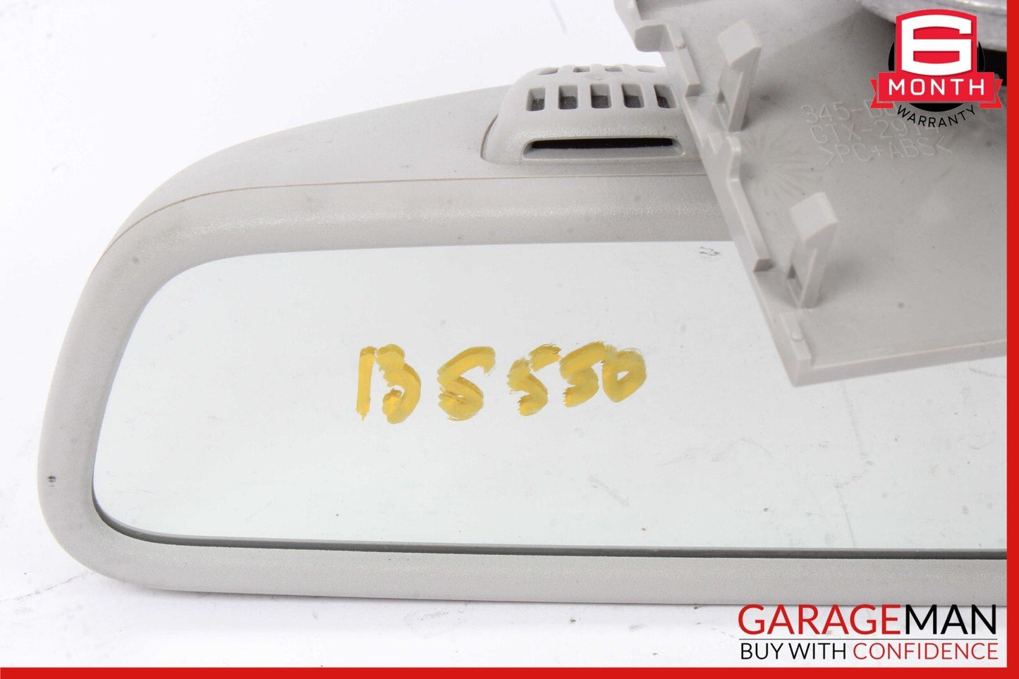 10-14 Mercedes W216 CL550 S500 S600 Front Upper Interior Rear View Mirror Gray