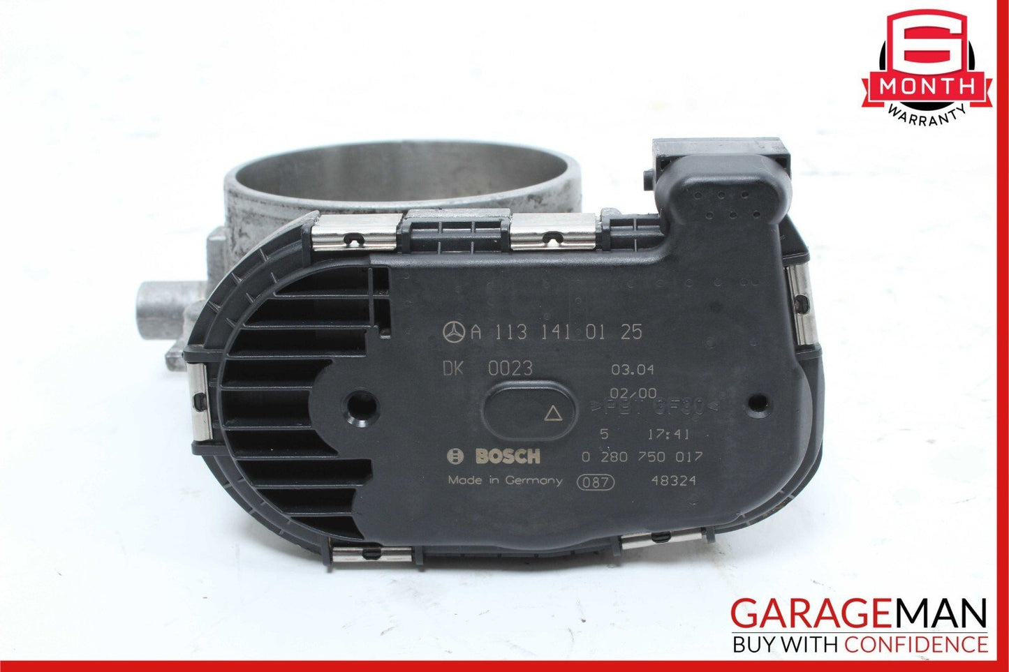 00-13 Mercedes W209 CLK500 E500 S500 Engine Throttle Valve Body 1131410125 OEM