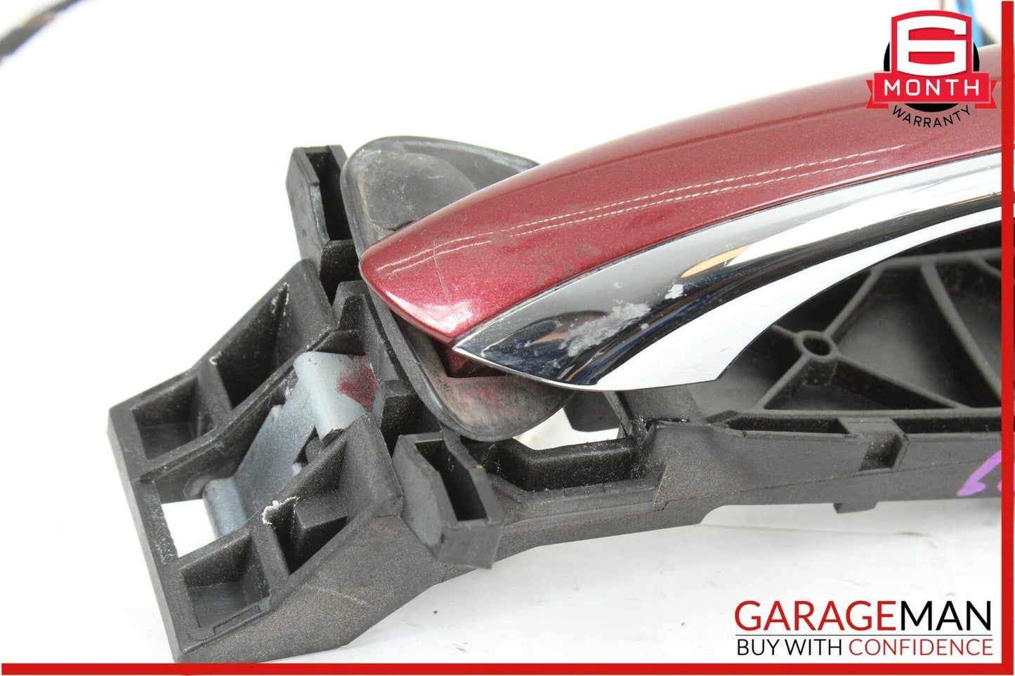 00-06 Mercedes W220 S430 Front Right Side Keyless Go Exterior Door Handle Red
