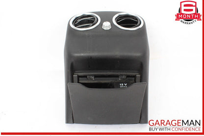 15-20 Mercedes W205 C300 C350e Rear Center Console A/C Air Vent Assy Black OEM