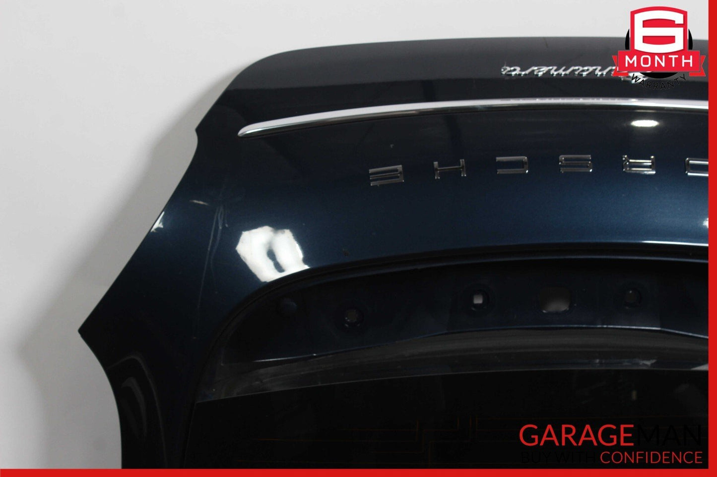 10-13 Porsche Panamera 970 Trunk Lid Liftgate Tailgate Hatch Shell Dark Black