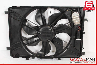08-18 Mercedes W204 C250 C300 Engine Radiator Cooling Fan Shroud Motor Assy