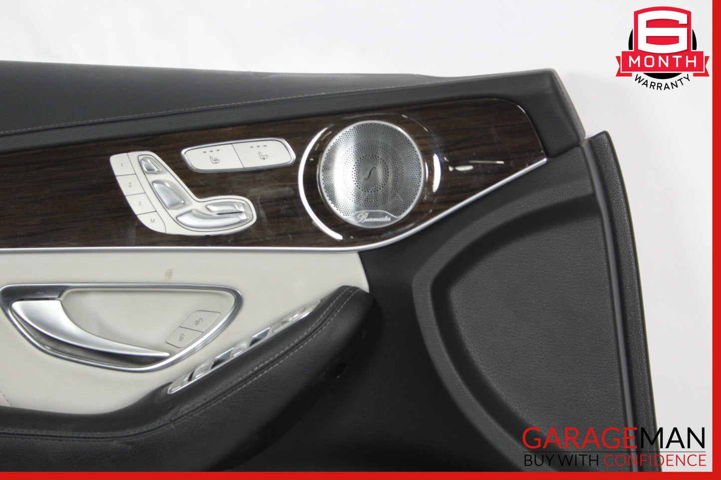 15-20 Mercedes W205 C400 C350e Front Left Interior Door Panel Trim Cover Assy