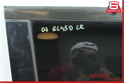 07-12 Mercedes X164 GL450 Quarter Window Glass Rear Left Driver Side OEM