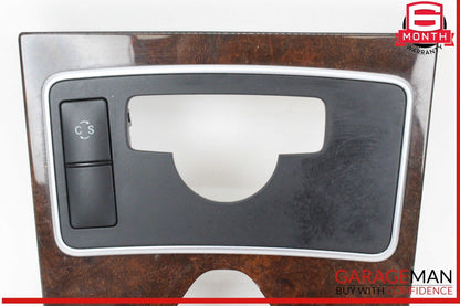 10-13 Mercedes W212 E350 E400 E550 Center Console Switch Trim Cover Bezel OEM