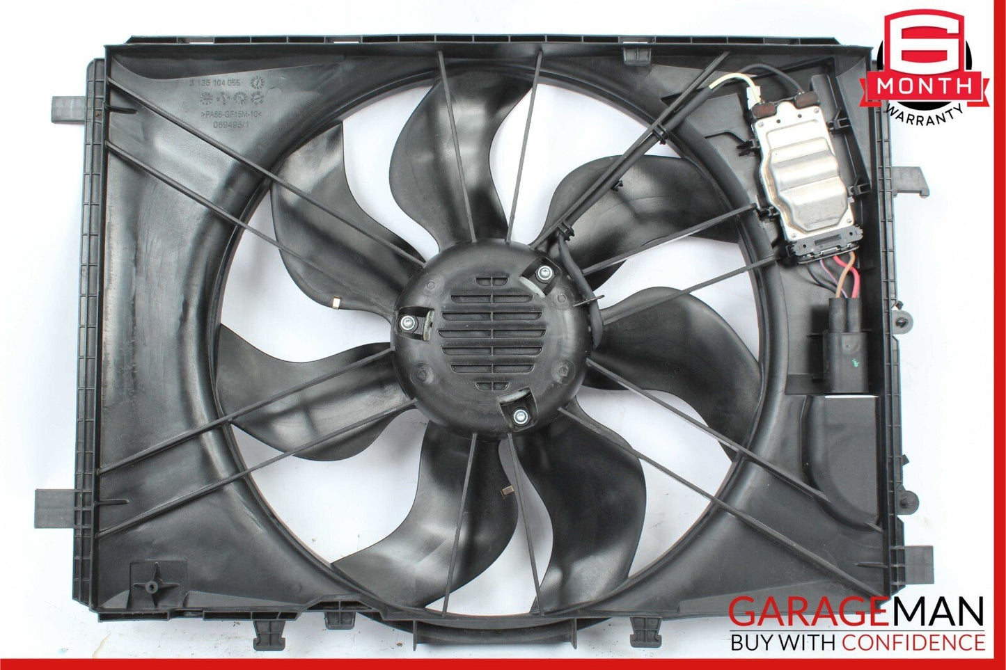 08-18 Mercedes C300 C250 E350 CLS400 Engine Radiator Cooling Fan Motor Assembly