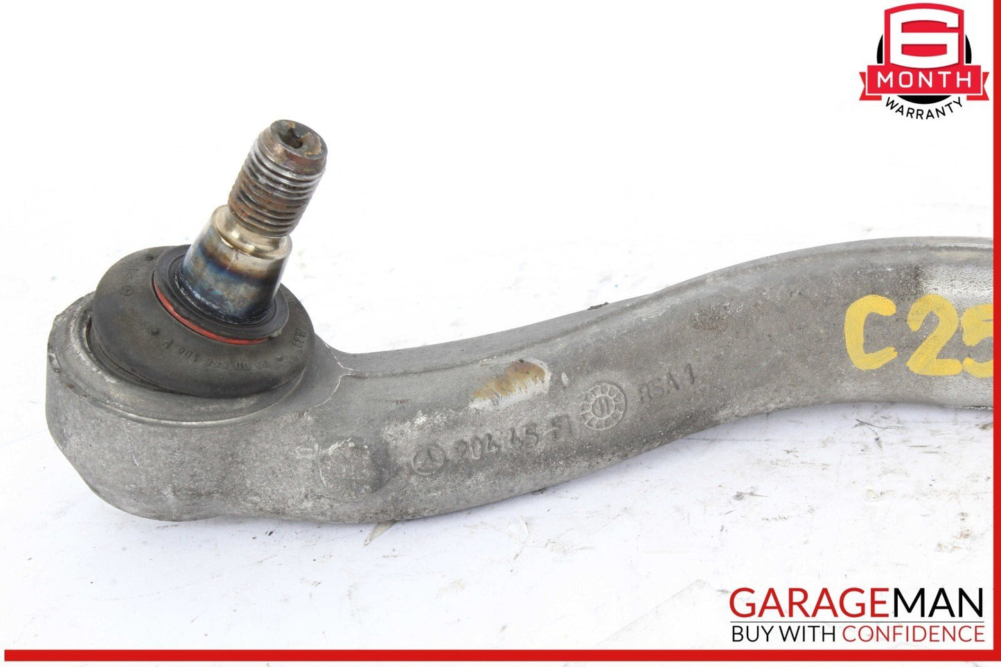 08-14 Mercedes W204 C250 C300 Front Left Side Curved Wishbone Control Arm OEM