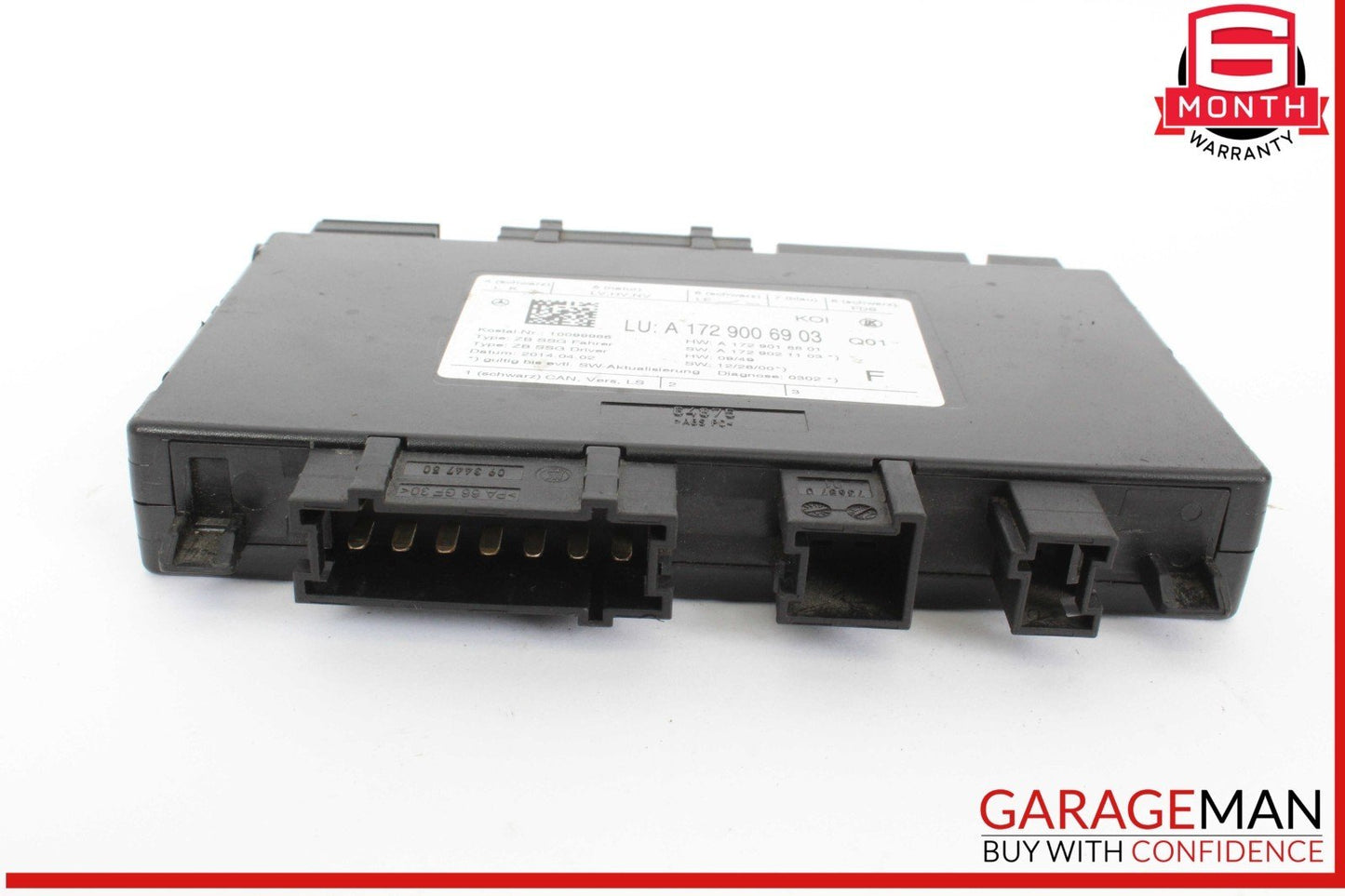 08-18 Mercedes W212 E350 Front Left Driver Side Seat Control Module OEM