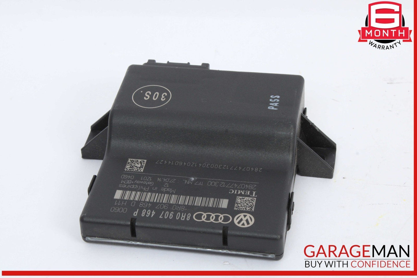 14-16 Audi SQ5 A5 Q5 ECM Network Gateway Control Module Unit 8R0907468P OEM
