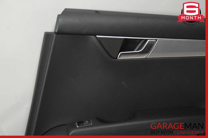 08-14 Mercedes W204 C250 Sedan Rear Right Side Interior Door Panel Black OEM