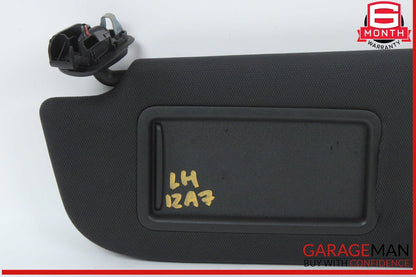 12-18 Audi A7 A6 Front Left Driver Side Sun Visor Sunvisor Black OEM