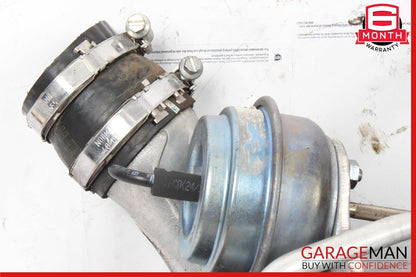 11-18 Mercedes W221 S550 4.7L V8 Left Side Turbocharger Turbo Charger Manifold
