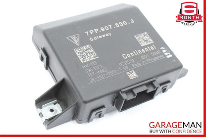 11-17 Porsche Cayenne 958 Center Console Gateway Control Module Unit