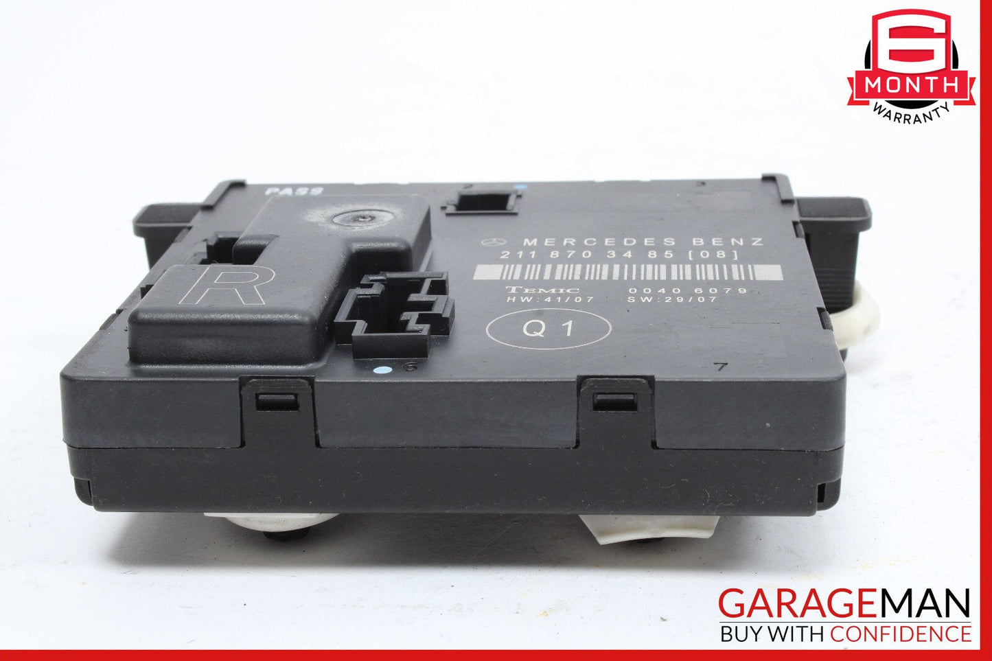 07-09 Mercedes W211 E350 E63 AMG Rear Right Door Control Module 2118703485 OEM