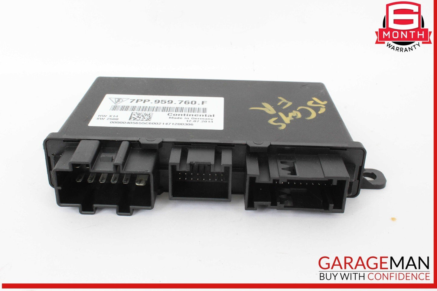 11-18 Porsche Cayenne S 958 Front Left or Right Seat Control Module OEM