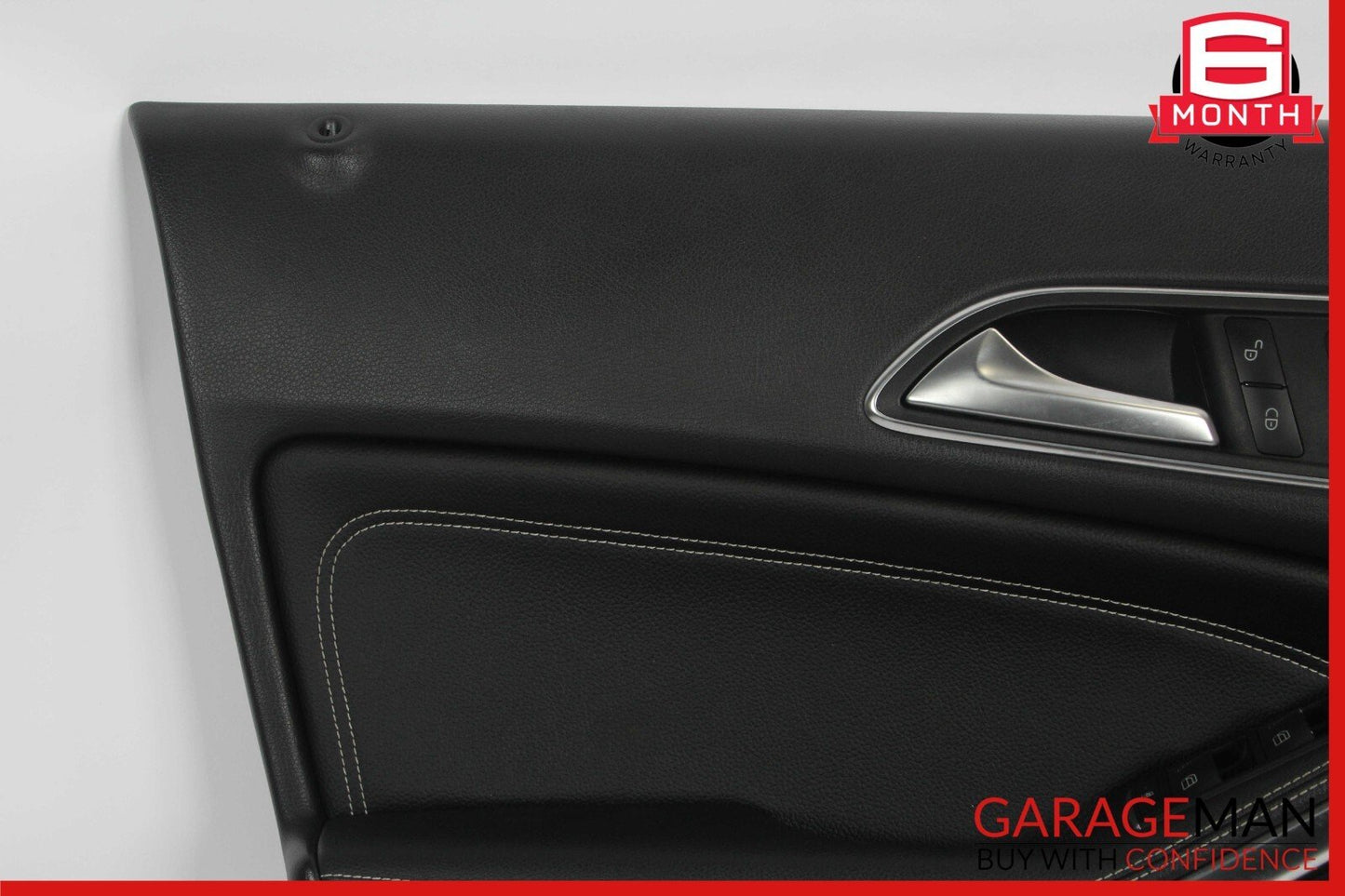 14-19 Mercedes W117 CLA250 Front Left Interior Door Panel Cover Trim Assy Black