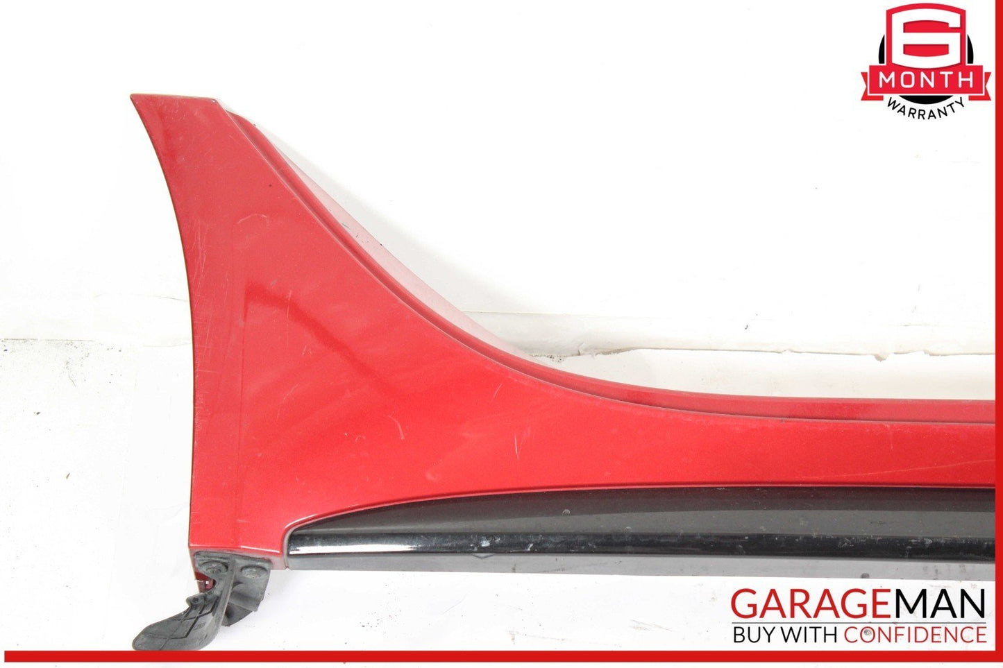 16-21 Jaguar XF Right Passenger Side Rocker Panel Skirt Red OEM