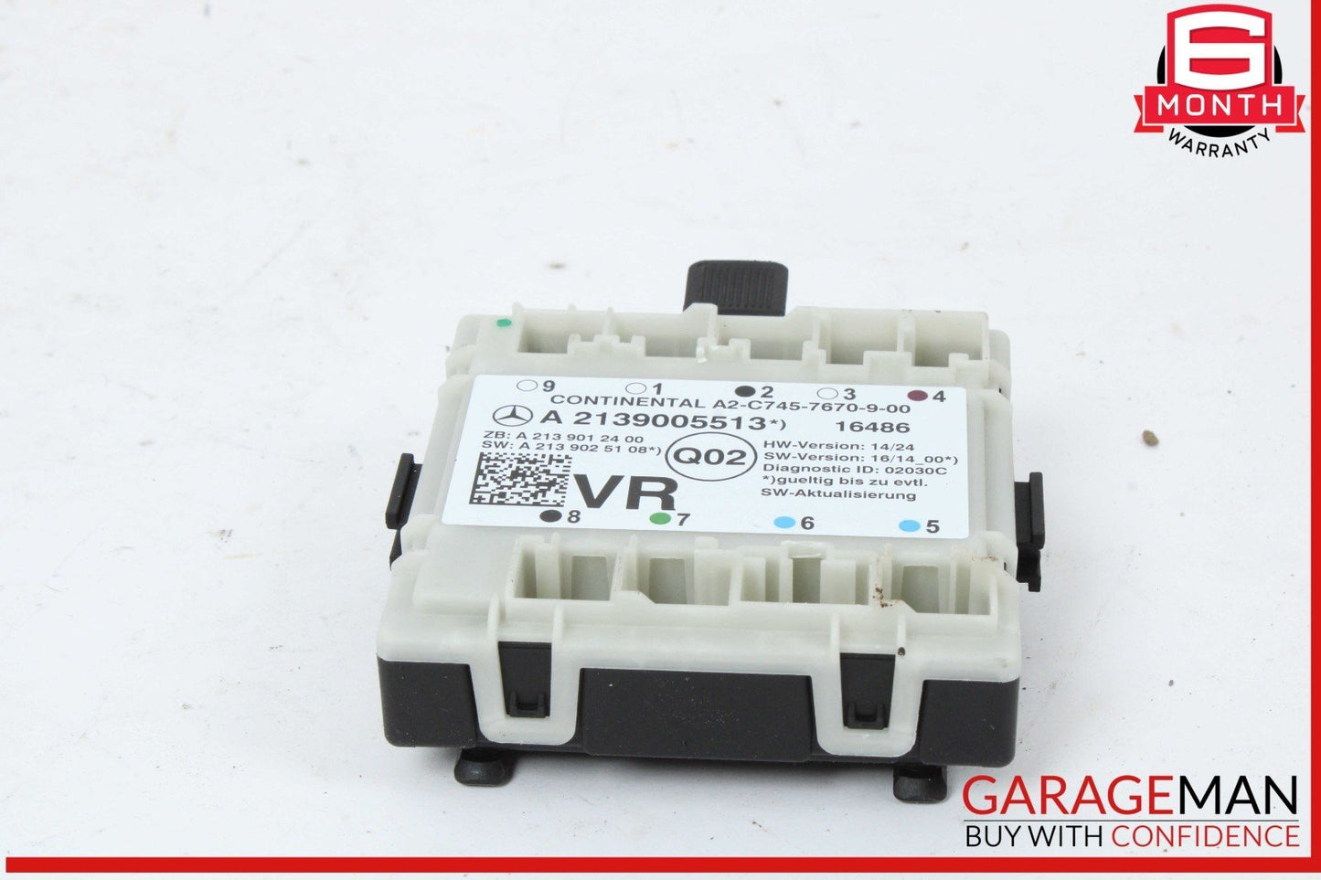 17-19 Mercedes W213 E300 E400 Front Right Side Door Control Module Unit OEM
