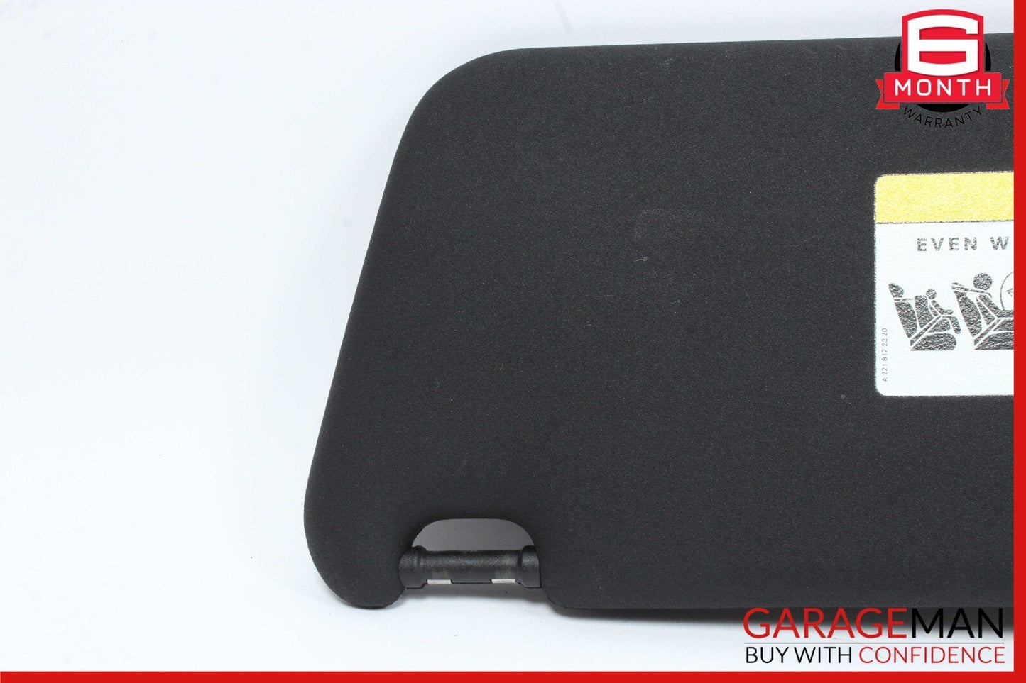 08-14 Mercedes W204 C250 C350 Front Right Passenger Sun Visor Sunvisor Shade OEM