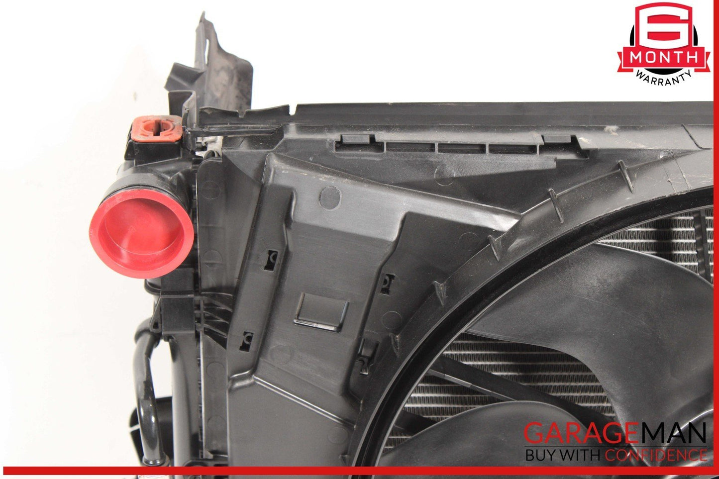 08-14 Mercedes W204 C250 E550 Engine Radiator Condenser Cooling Fan Motor Assy