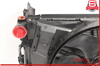 08-14 Mercedes W204 C250 E550 Engine Radiator Condenser Cooling Fan Motor Assy