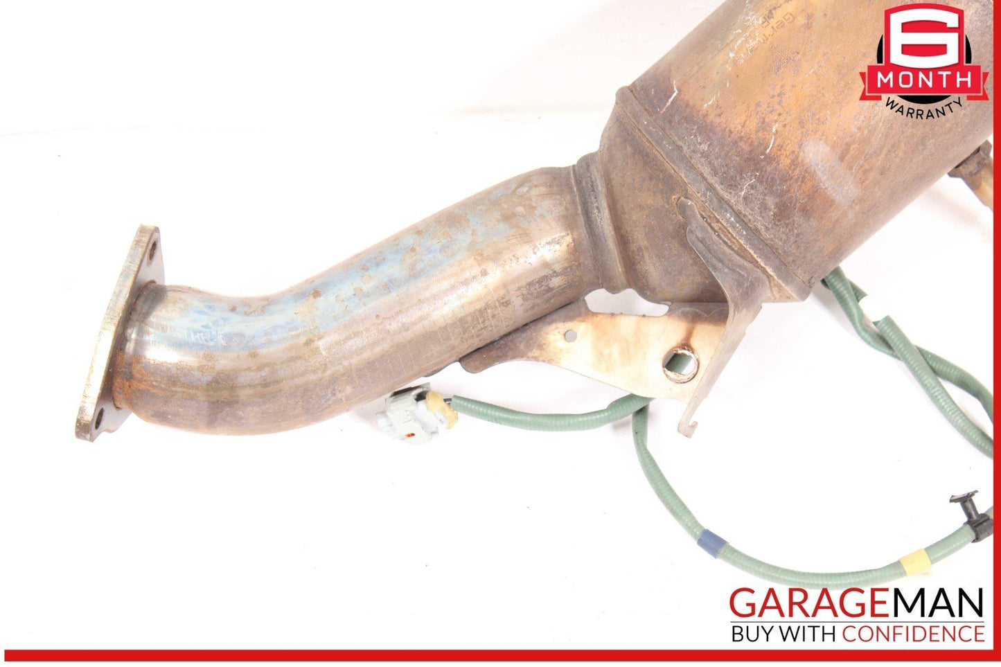 12-16 Porsche Panamera 970 E-Hybrid Right Exhaust Downpipe 97011335016 OEM
